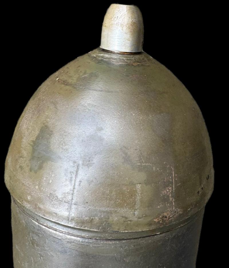 WW2 GERMAN 3.7CM STIELGRANATE 41 FOR THE 3.7CM PAK CANNON.