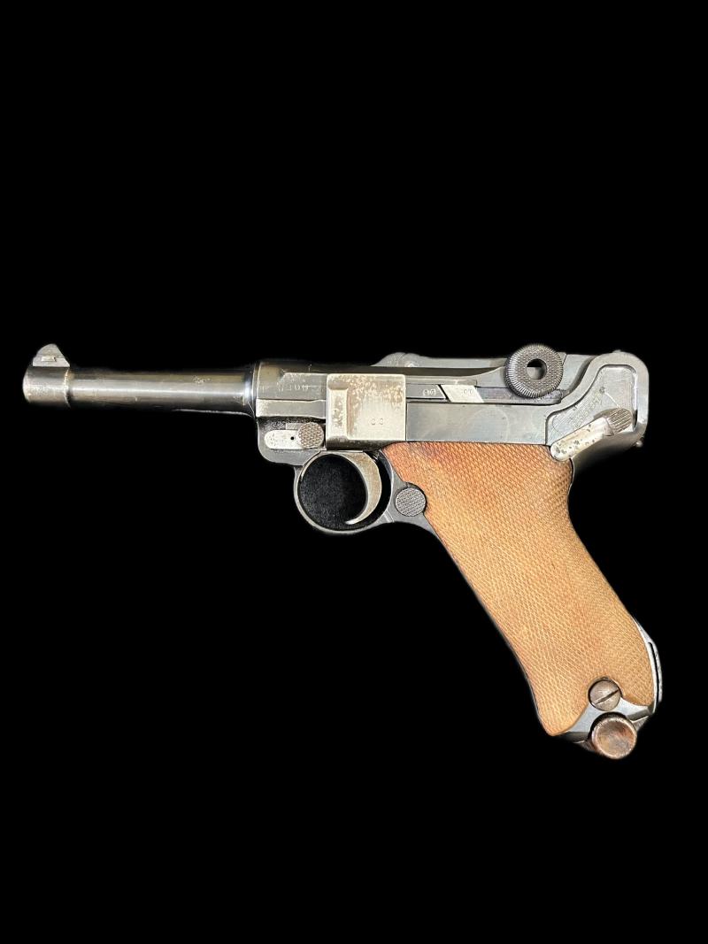 WW1 1915 DATED DWM LUGER (MATCHING) (NEW EU DEACTIVATION)