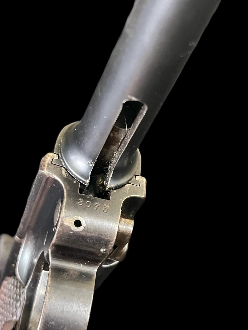 RARE DEACTIVATED EARLY WW1 1908 GERMAN MILITARY ISSUE LUGER PISTOL (NAMED) (NEW EU DEACTIVATION)