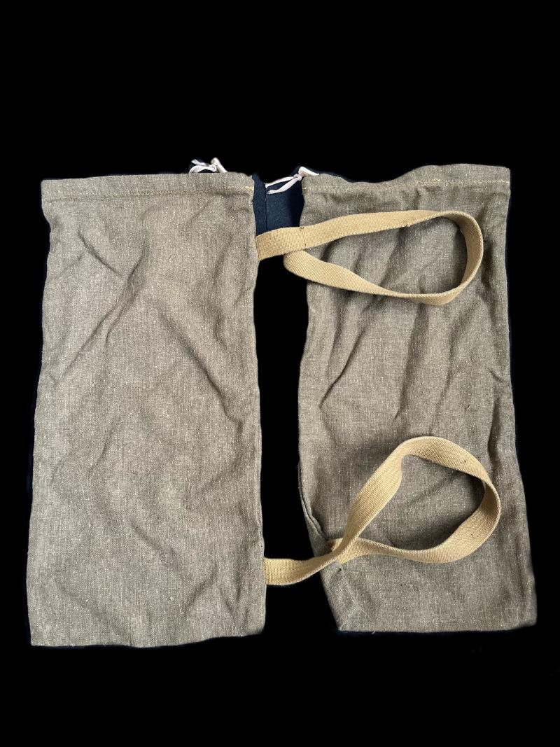 RARE WW2 GERMAN FALLSCHIRMJAGER DOUBLE GRENADE BAGS