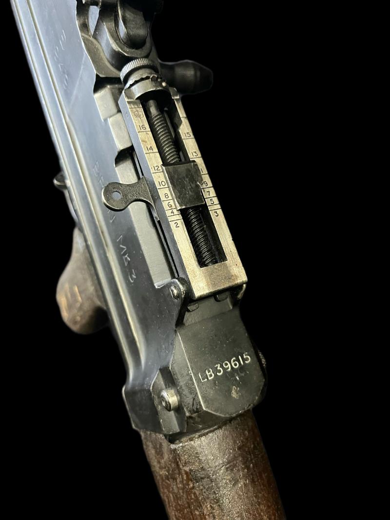 DEACTIVATED 1949 ENFIELD BREN MK.III MACHINE GUN (MATCHING) (UK DEACTIVATION)