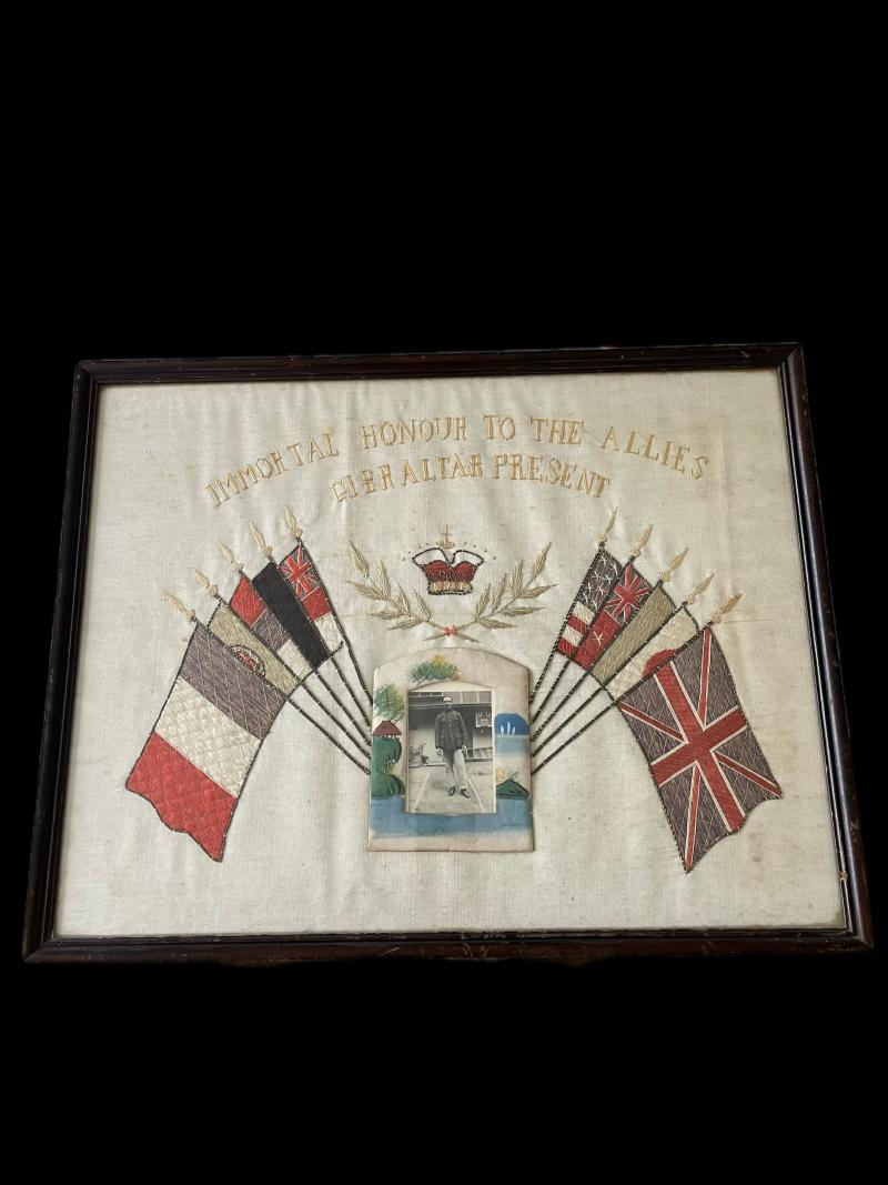 IMMORTAL HONOUR TO THE ALLIES GIBRALTAR PRESENT