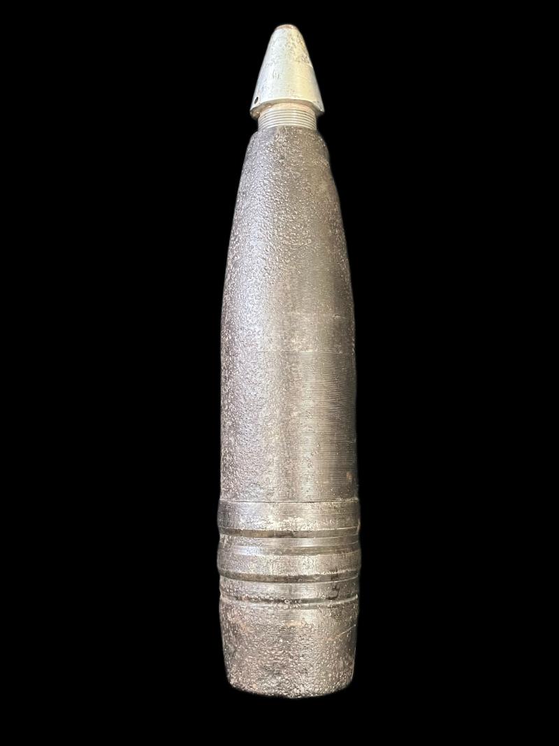 WW2 GERMAN 7.5CM SHELL PROJECTILE (INERT)