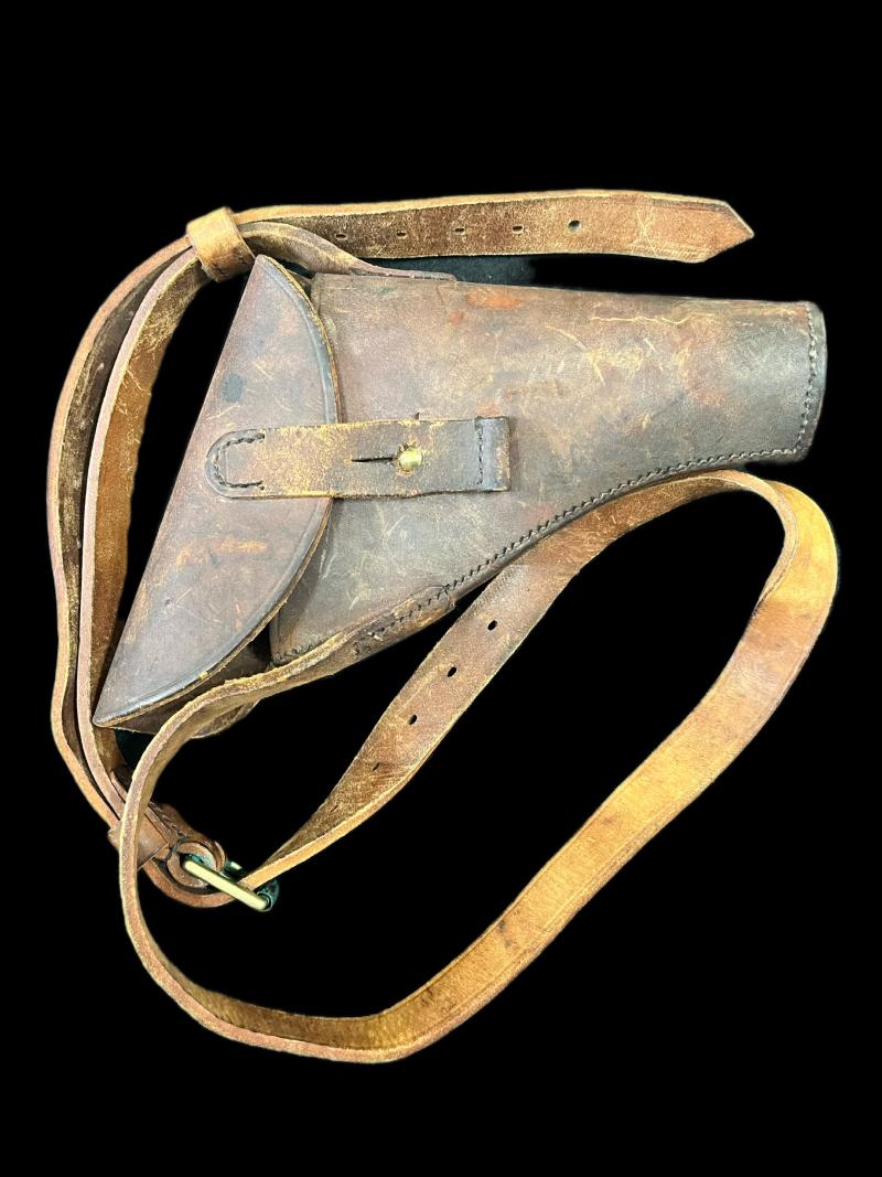 WW1 BRITISH FLARE PISTOL HOLSTER