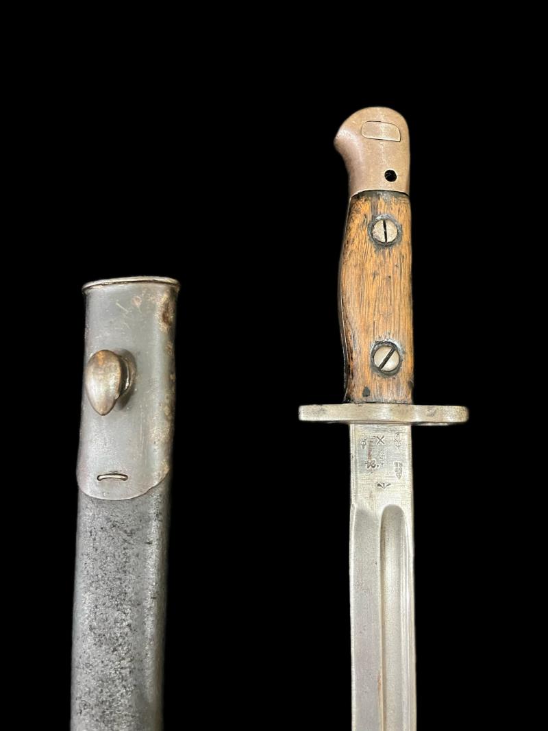 WW1 1907 PATTERN 1917 DATED SANDERSON SMLE BAYONET