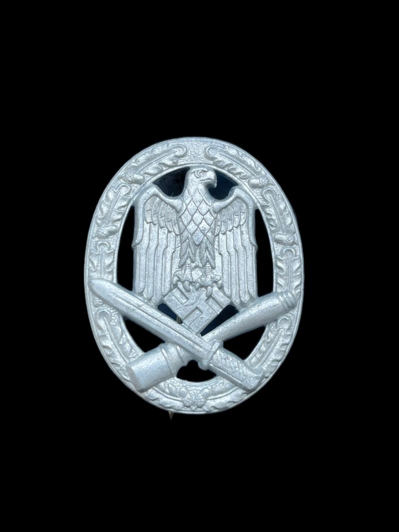 WW2 GERMAN GENERAL ASSAULT BADGE JFS