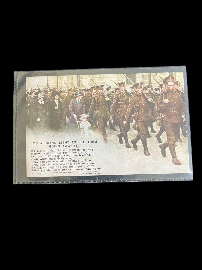 WW1 BRITISH POSTCARD.