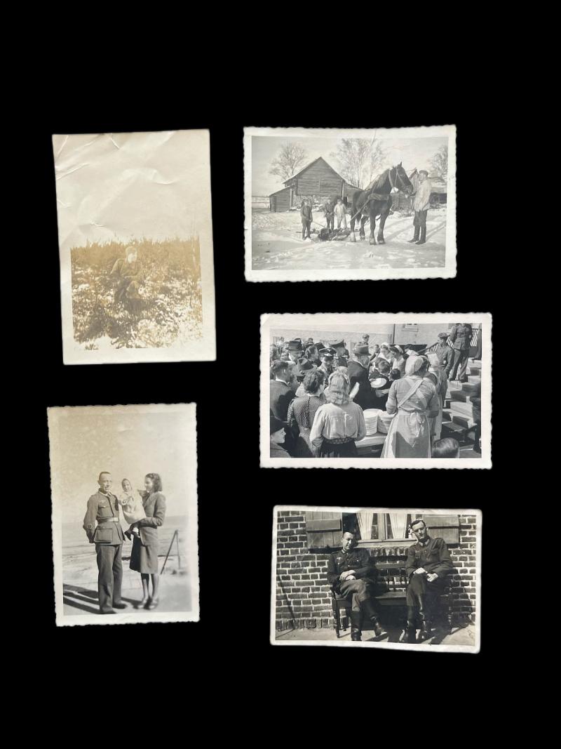 5 X WW2 GERMAN PICTURES