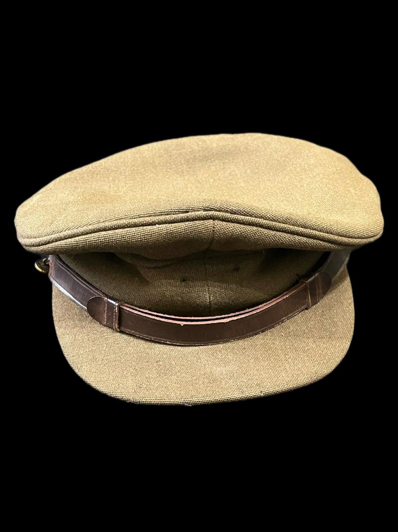 WW2 BRITISH OFFICER'S CAP (NAMED CRAWFORD-JONES.C)