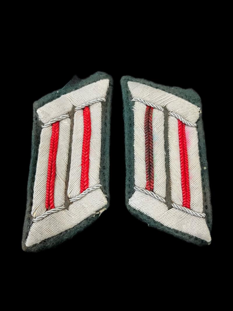 WW2 GERMAN ARTILLERY COLLAR PATCHES
