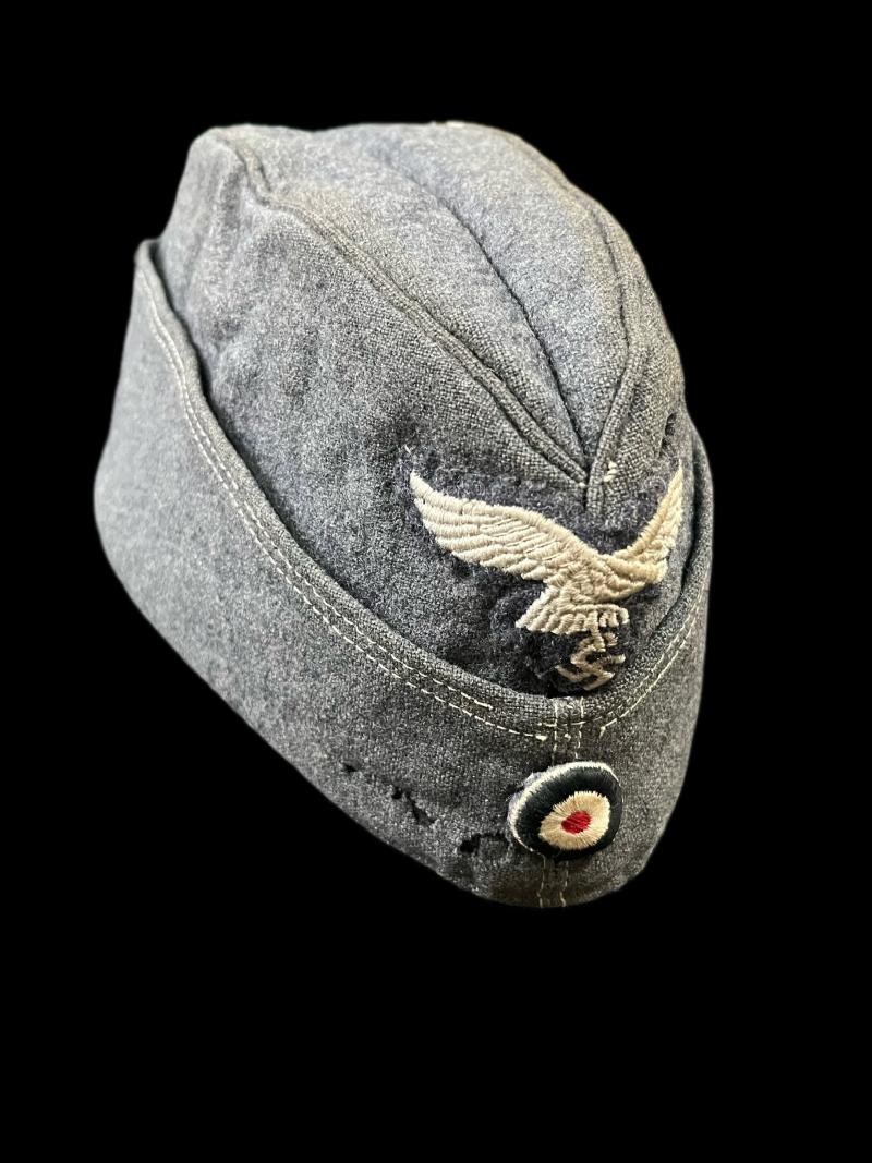 WW2 GERMAN LUFTWAFFE OVERSEAS SIDE CAP