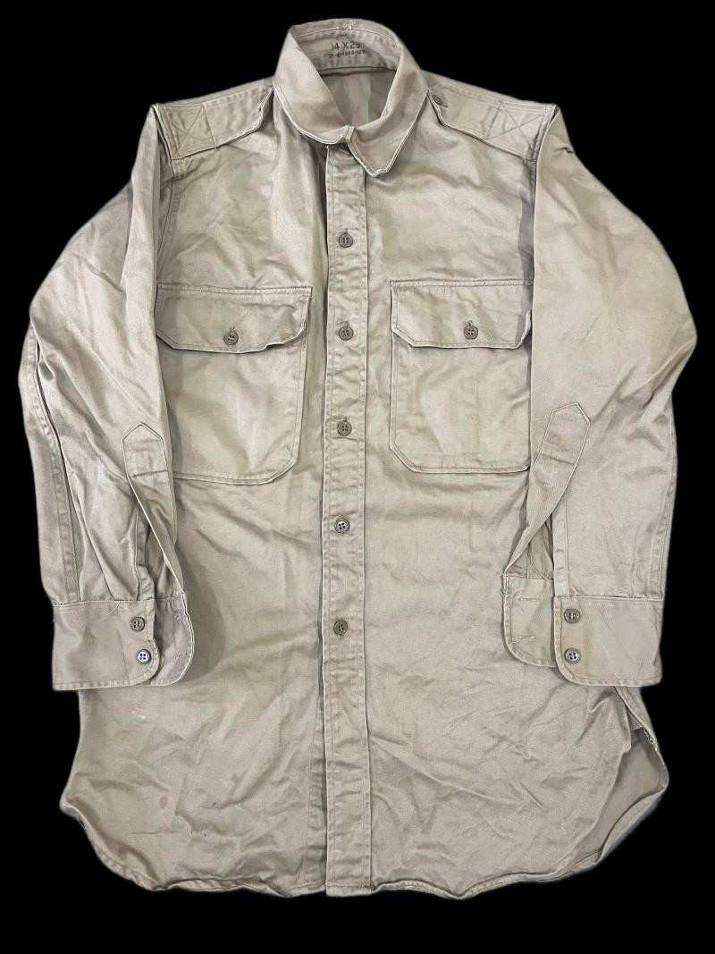 U.S. ARMY 1951 DATED KHAKI SHIRT