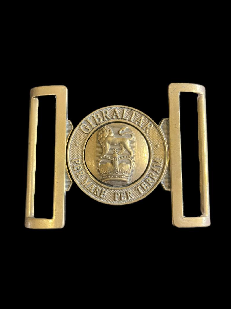 ROYAL MARINES BRASS BELT BUCKLE