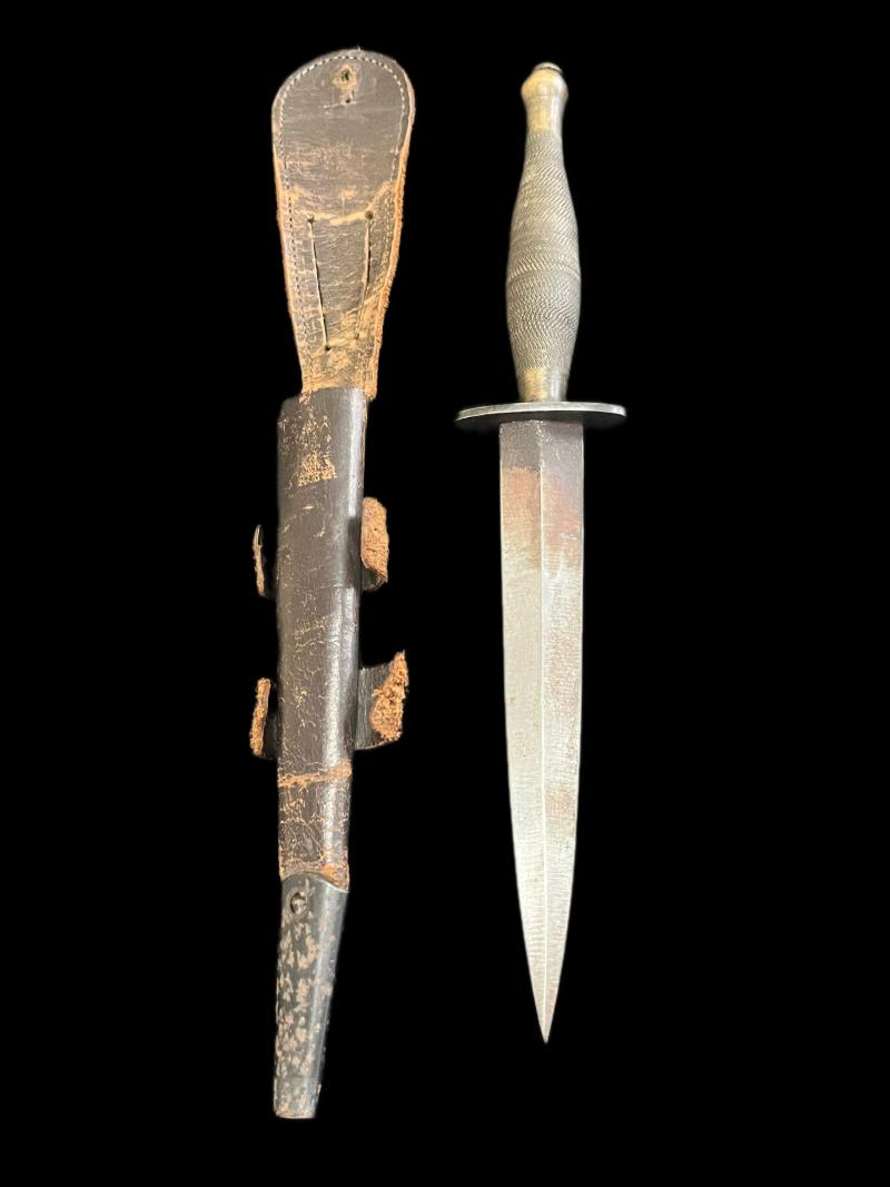 WW2 BRITISH FAIRBAIRN SYKES 2ND PATTERN COMMANDO DAGGER