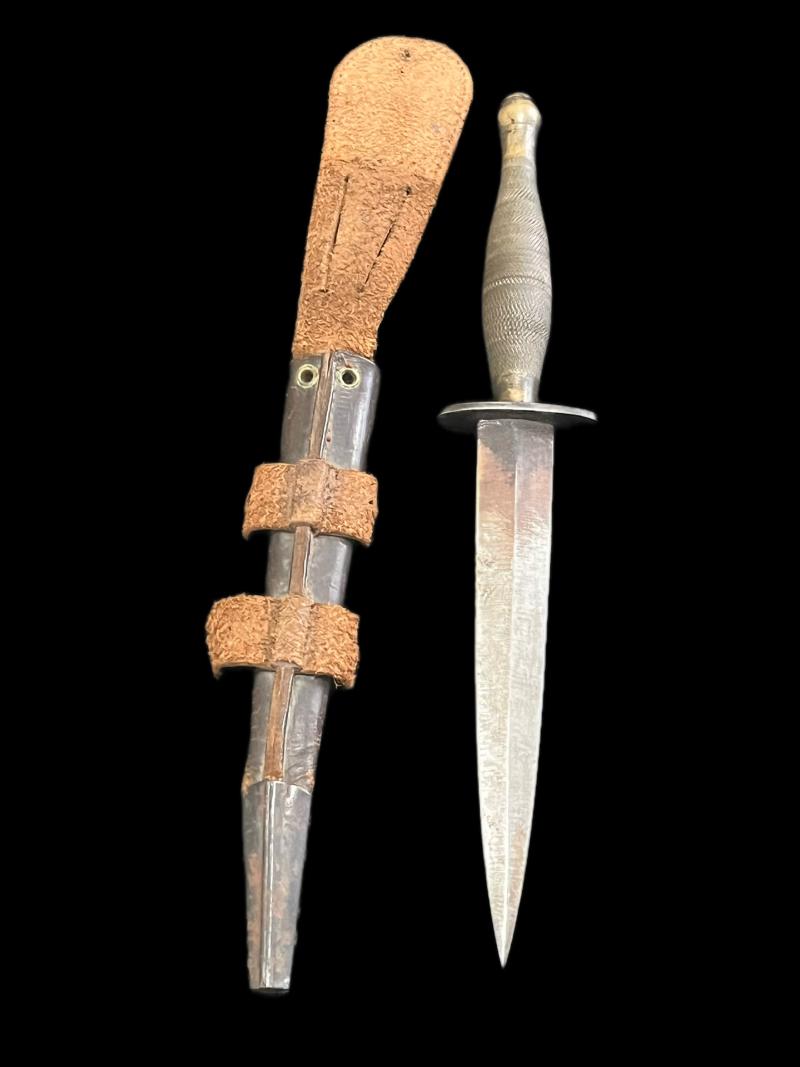 WW2 BRITISH FAIRBAIRN SYKES 2ND PATTERN COMMANDO DAGGER