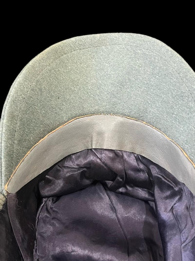 WW2 GERMAN KRIEGSMARINE OFFICER'S COASTAL ARTILLERY M43 FIELD CAP