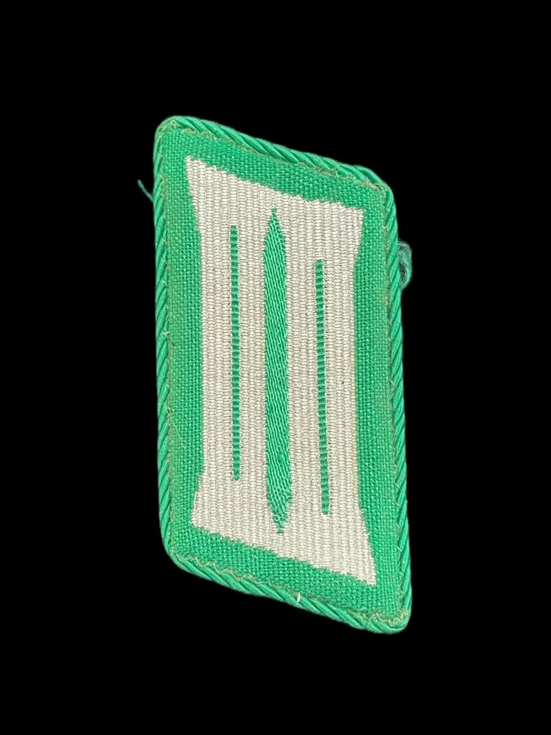 REPRODUCTION GERMAN SCHUTZPOLIZEI OFFICERS COLLAR TAB