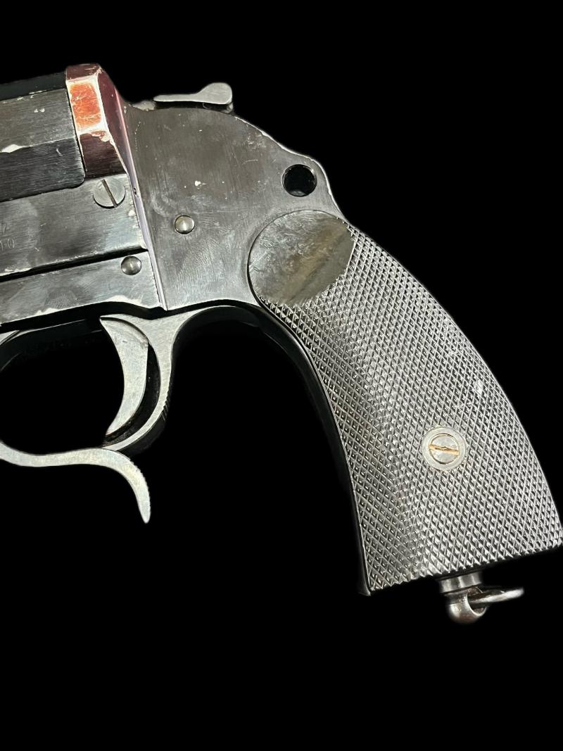 DEACTIVATED WW2 GERMAN 1940 FLARE PISTOL (237) (NEW EU DEACTIVATION)