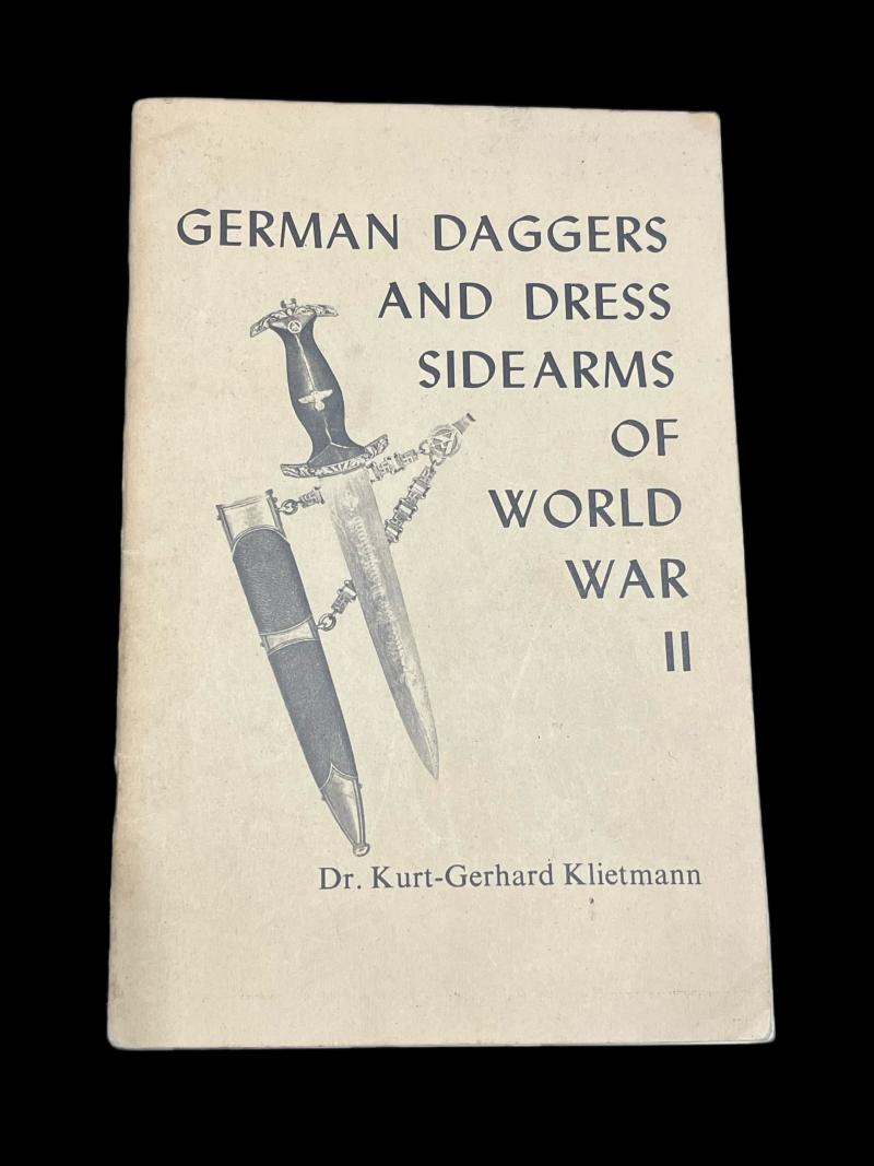 GERMAN DAGGERS AND DRESS SIDEARMS OF WORLD WAR II BOOK (PAPERBACK)