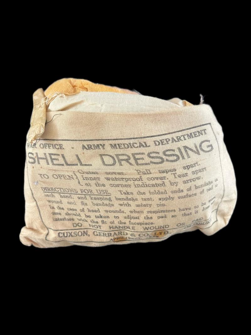 WW2 BRITISH ARMY FIELD DRESSING