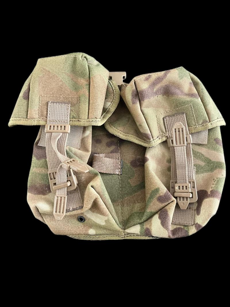 BRITISH ARMY MTP DOUBLE MAGAZINE POUCH