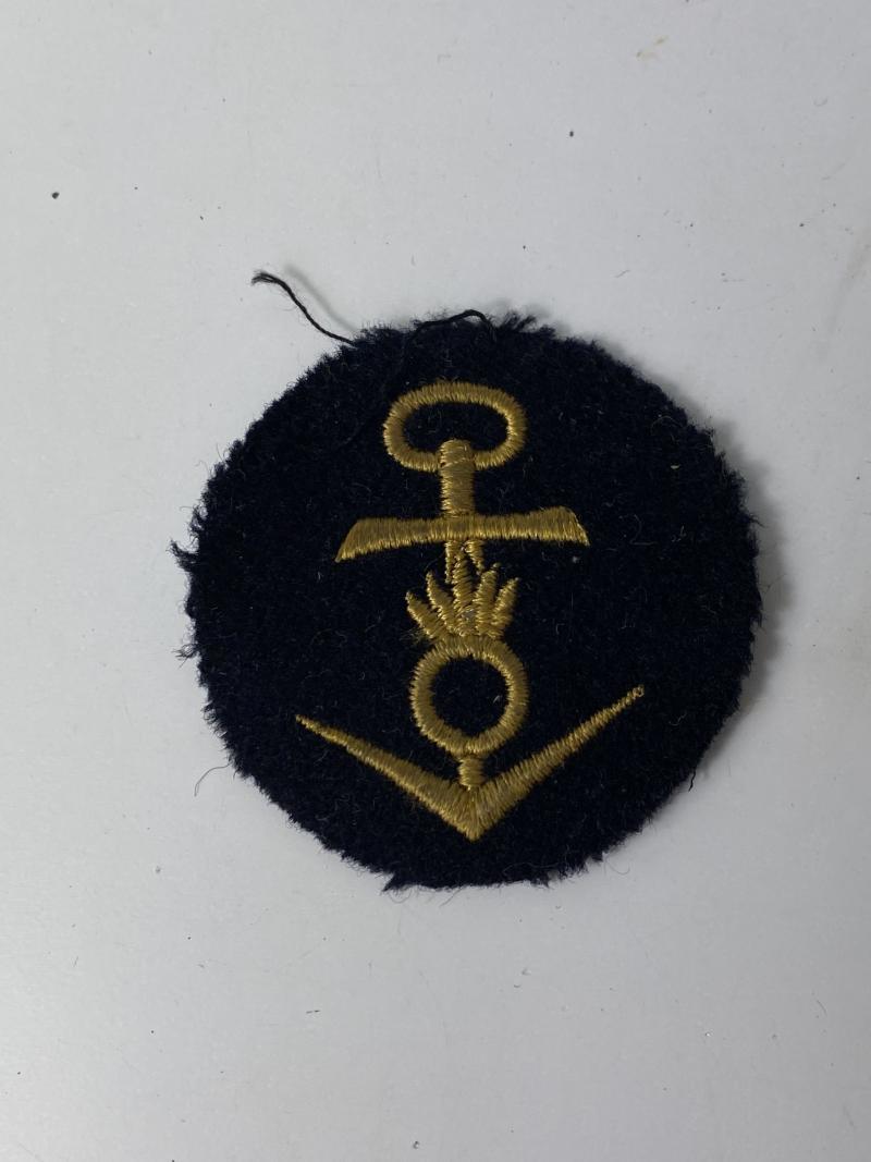 WW2 GERMAN FEUERWERKER NAVAL FIREMAN PATCH