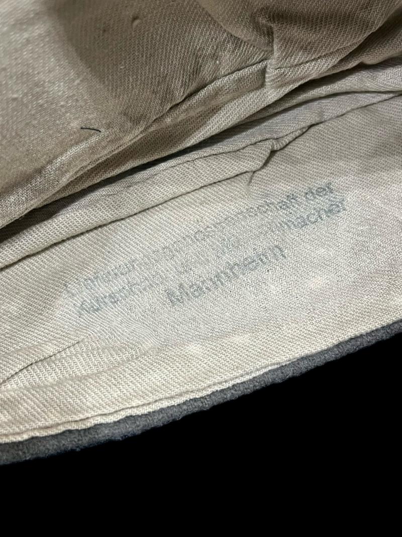 WW2 GERMAN POLICE SIDE CAP