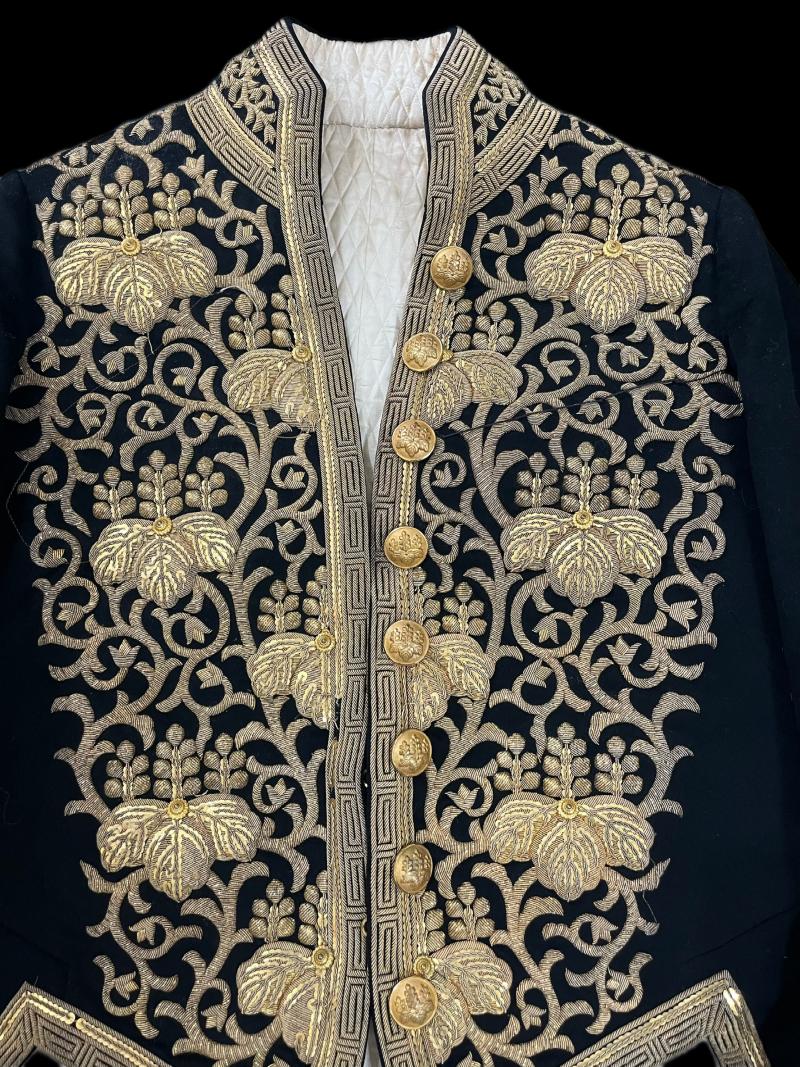 19TH CENTURY JAPANESE FORMAL DIPLOMATIC TAIL COAT