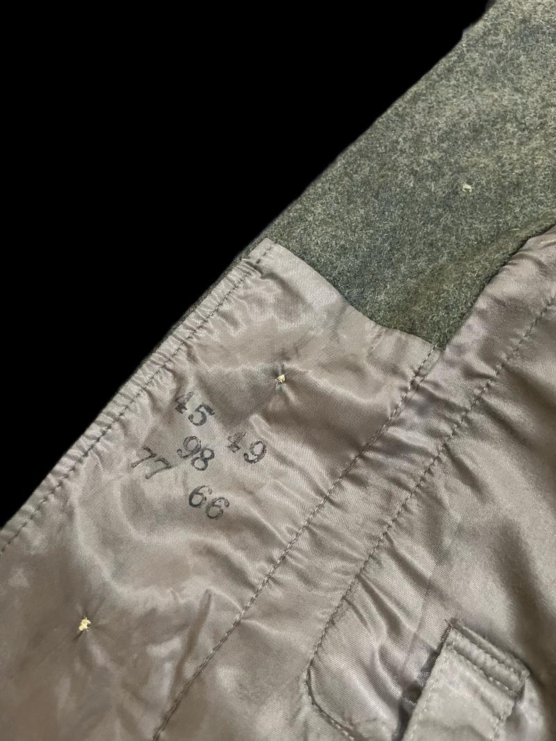 WW2 GERMAN STRIPPED DOWN WAFFEN SS TUNIC