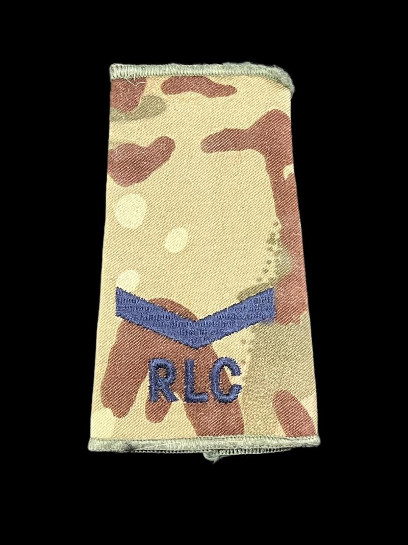 BRITISH ARMY RLC L/CPL RANK SLIDE
