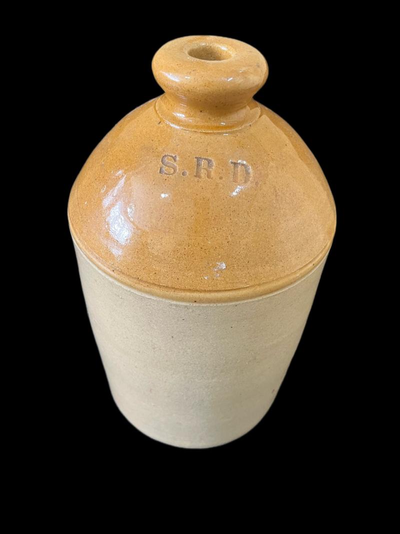WW2 BRITISH RUM JAR