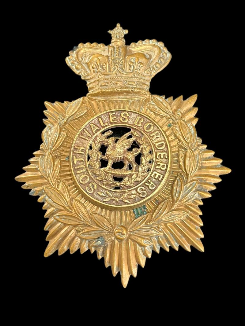 SOUTH WALES BORDERERS HELMET BADGE