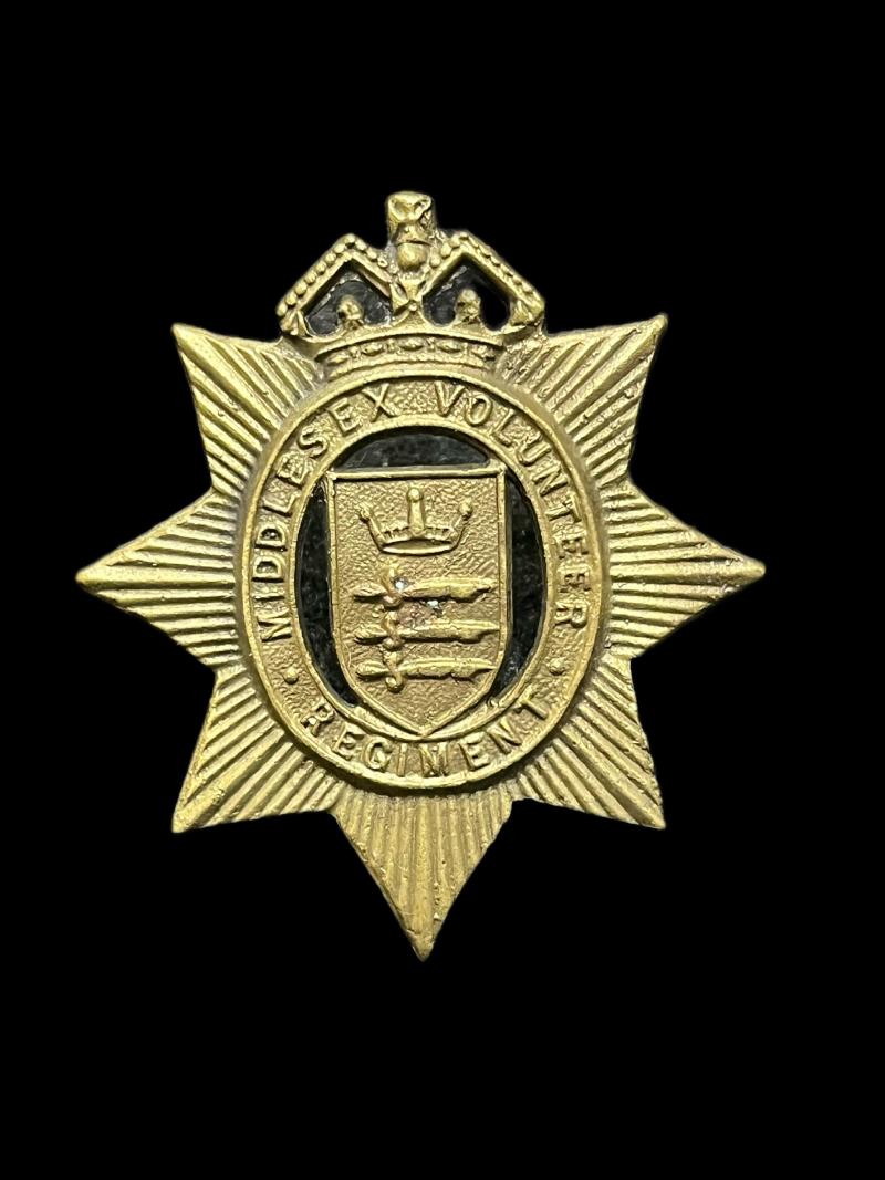 MIDDLESEX VOLUNTEER REGIMENT CAP BADGE