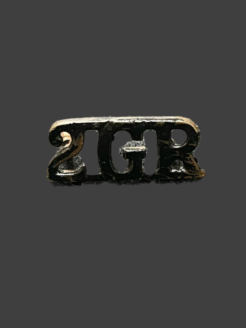 2ND GURKHA RIFLES REGIMENT SHOULDER TITLE