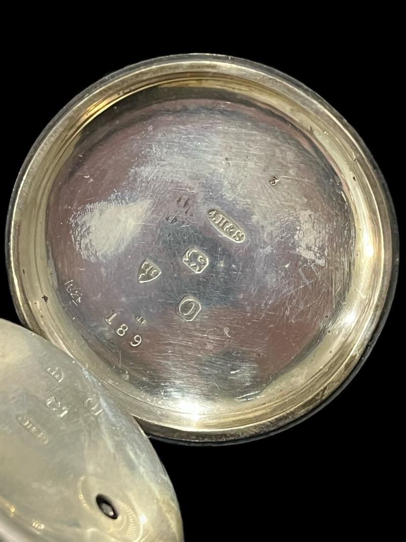 WW1 THOS SAVAGE SILVER POCKET WATCH
