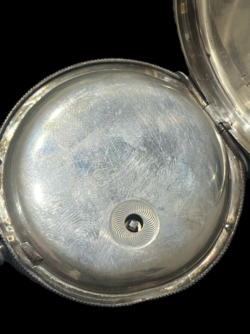 WW1 THOS SAVAGE SILVER POCKET WATCH