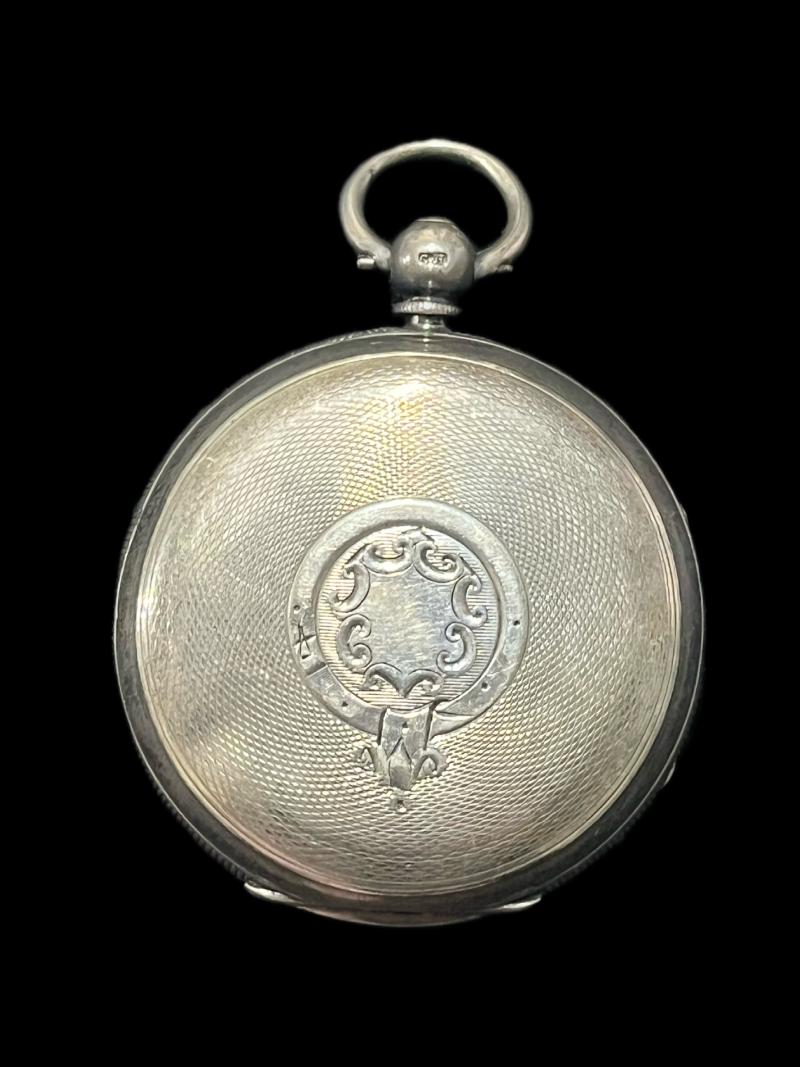 WW1 THOS SAVAGE SILVER POCKET WATCH