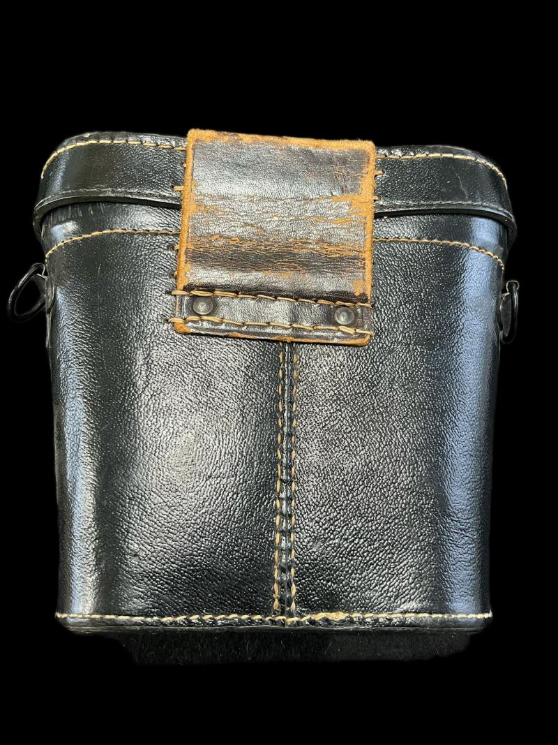 WW2 GERMAN DIENSTGLAS 7X50 BLC BINOCULARS IN CASE