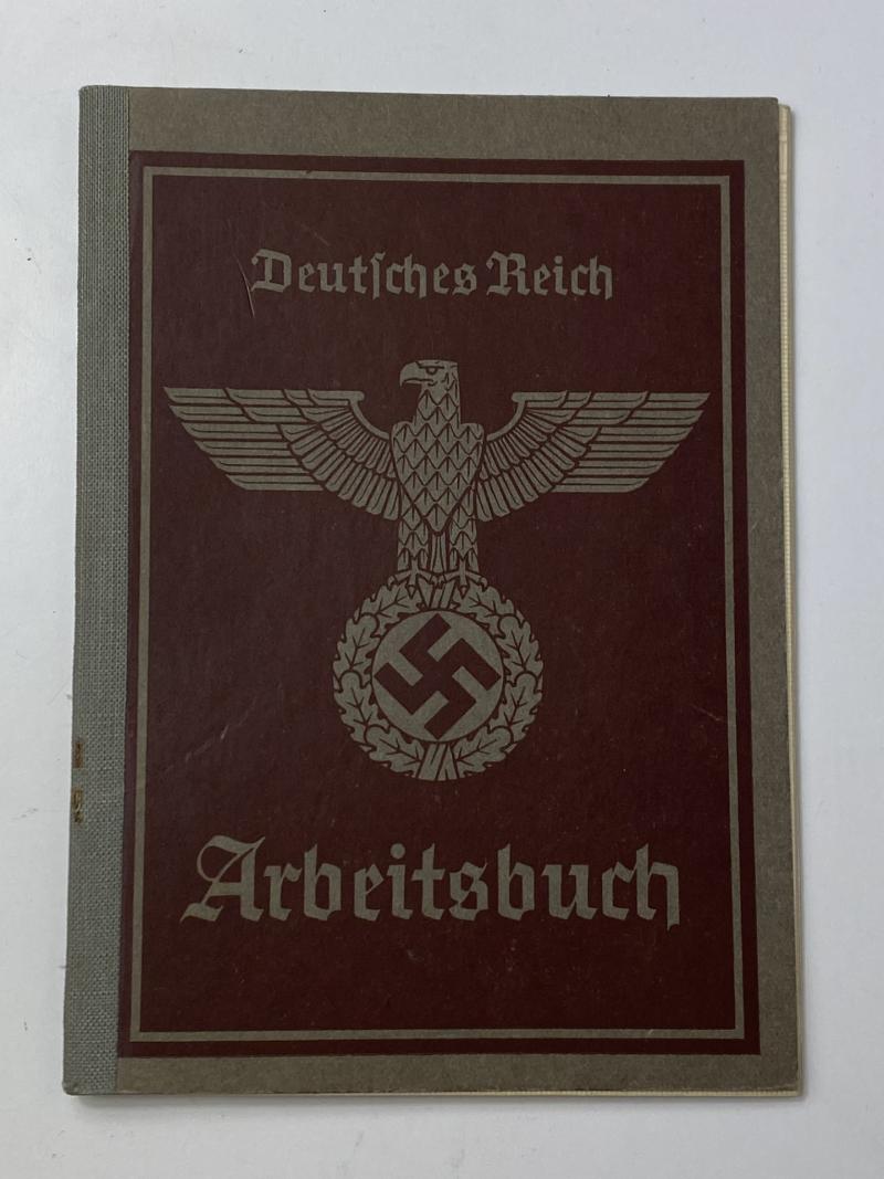 WW2 GERMAN ARBEITSBUCH