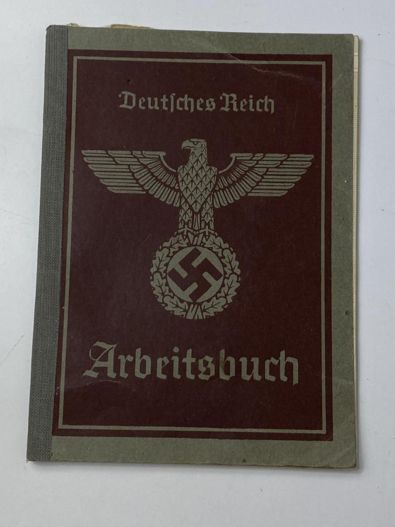 WW2 GERMAN ARBEITSBUCH