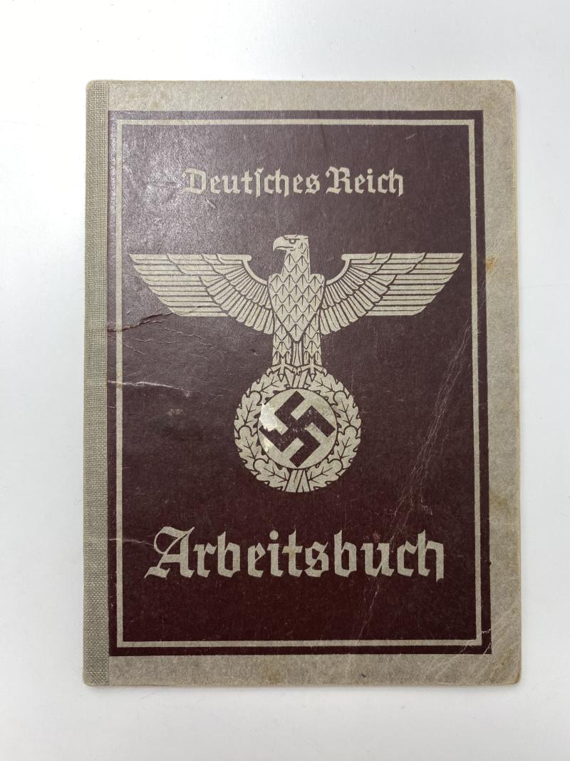 WW2 GERMAN ARBEITSBUCH