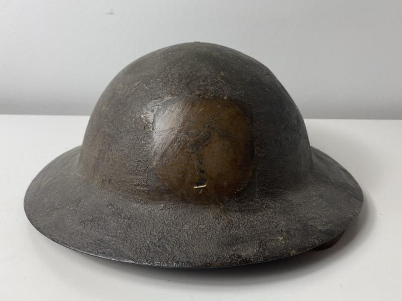 WW1 BRITISH MK1 RAW EDGE BRODIE HELMET