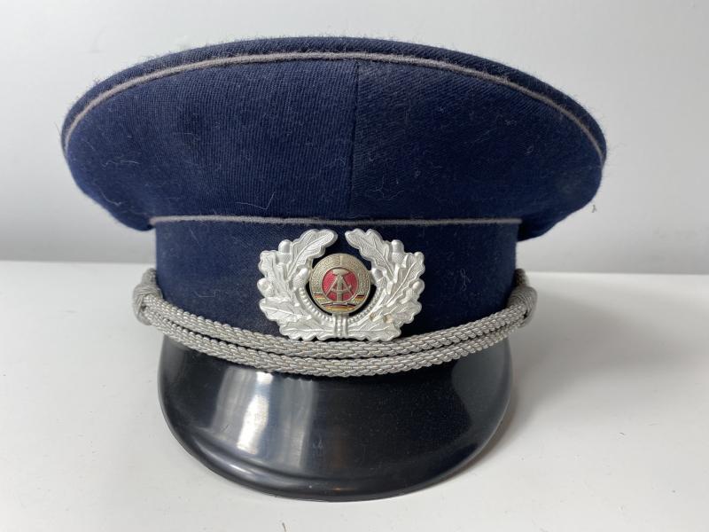 EAST GERMAN OFFICER'S VISOR CAP