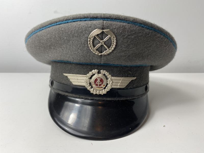 EAST GERMAN NVA AIR FORCE VISOR CAP