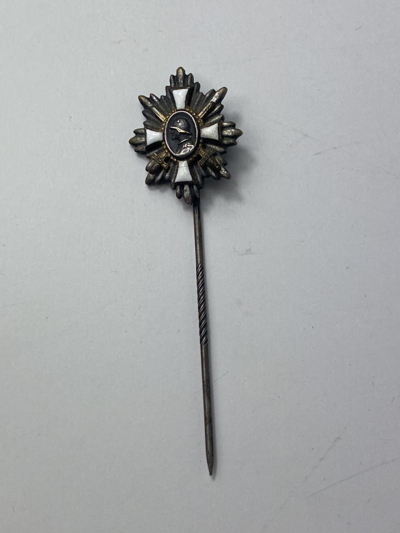 GERMAN WW1 FIELD HONOUR BADGE (DEUTSCHES-FELD-EHRENZEICHEN MINIATURE)