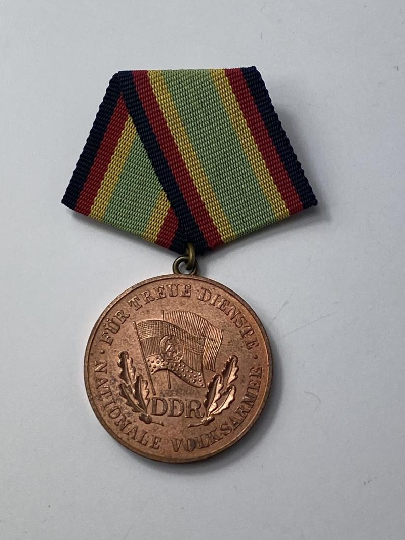 GDR MEDAL FOR FAITHFUL SERVICE IN THE BORDER FORCE