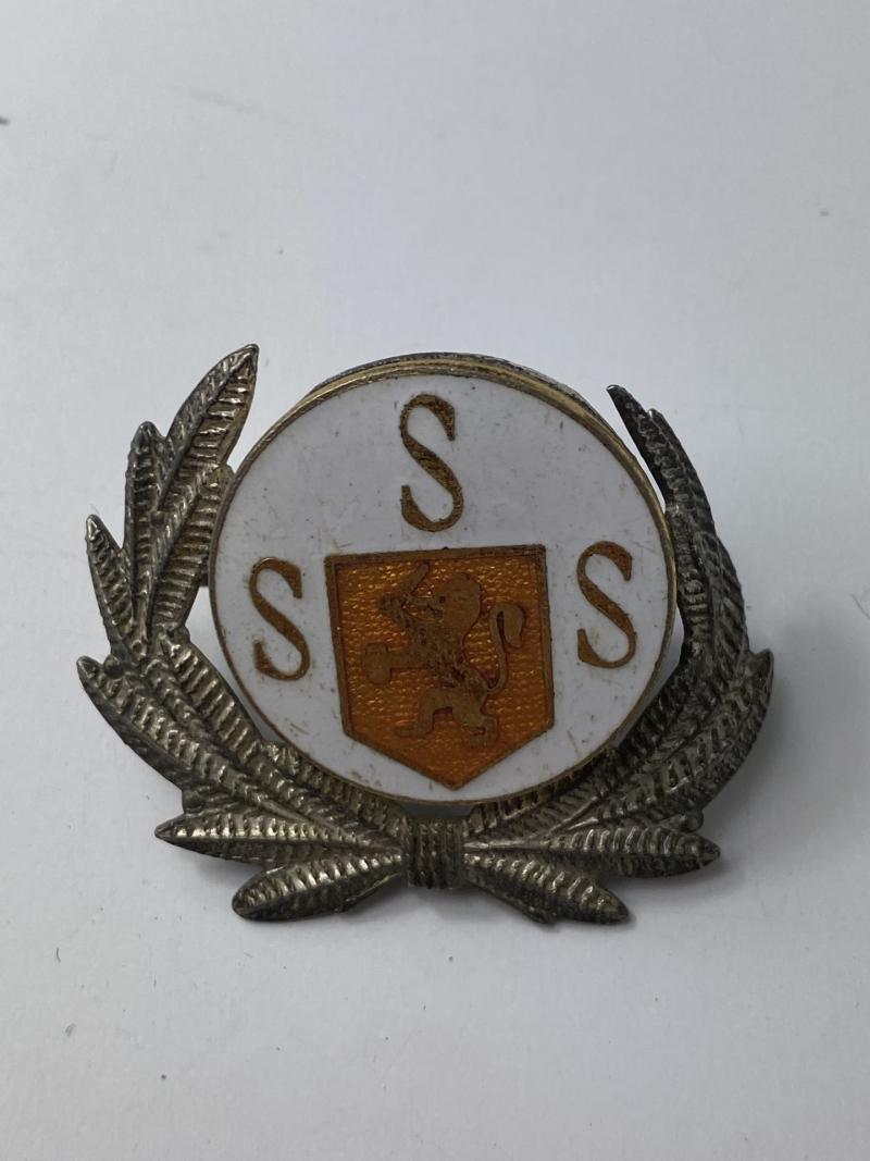 NETHERLANDS MILITARY CAP BADGE