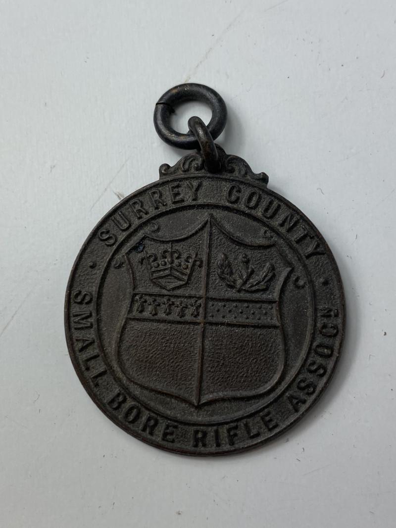 SURREY COUNTY SMALL BORE RIFLE ASSOC MEDAL