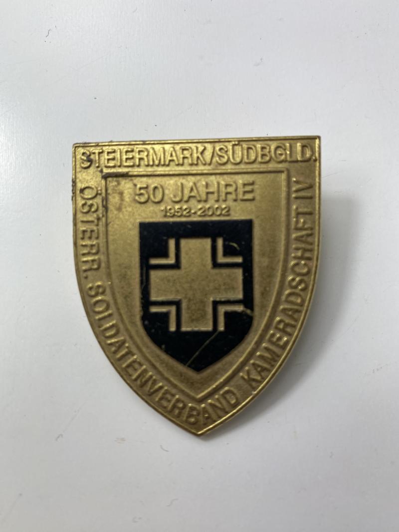 1952-2002 50 JAHRE BADGE