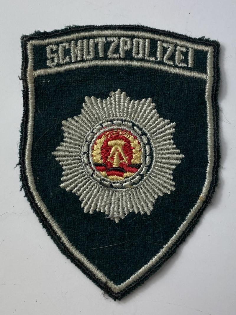 EAST GERMAN SCHUTZPOLIZEI PATCH